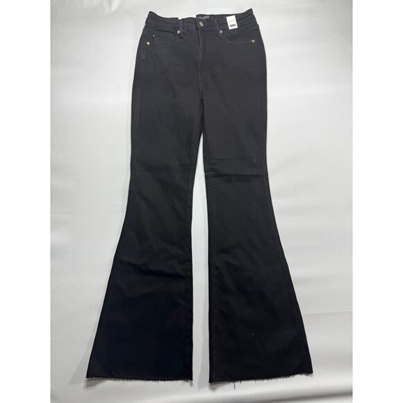 NWT Judy Blue Women's High Waist Flare Black Stretch Denim Jeans - Sz 9 (29x33) - Picture 1 of 6
